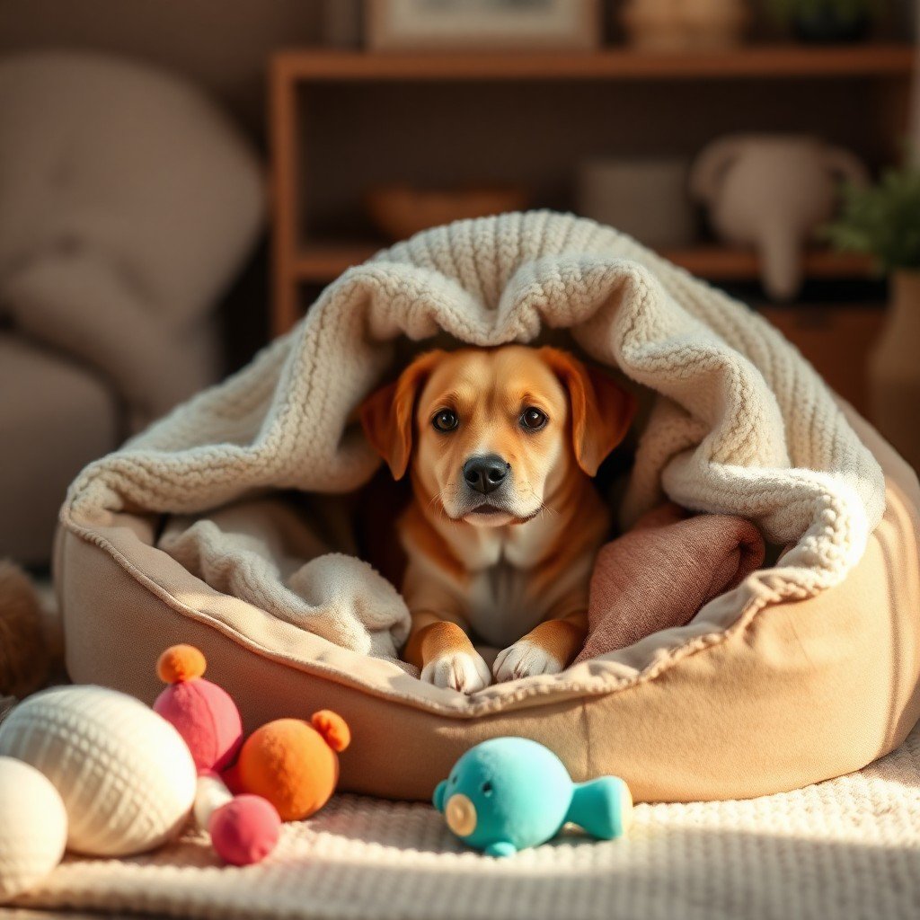 Creating a Safe Haven for Your Fearful Dog: A Guide to Calming Spaces
