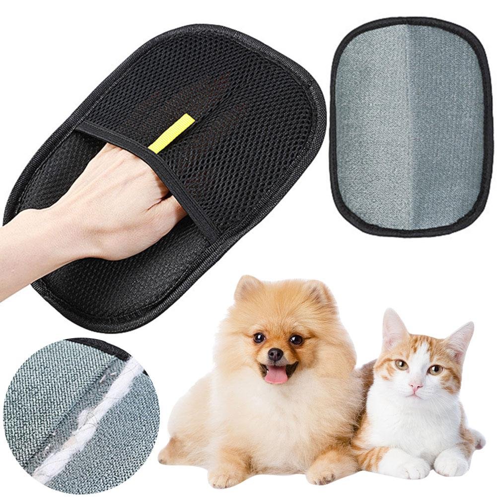 Gentle Pet Grooming Gloves