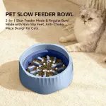 Calming Dual-Bowl Pet Feeder 5