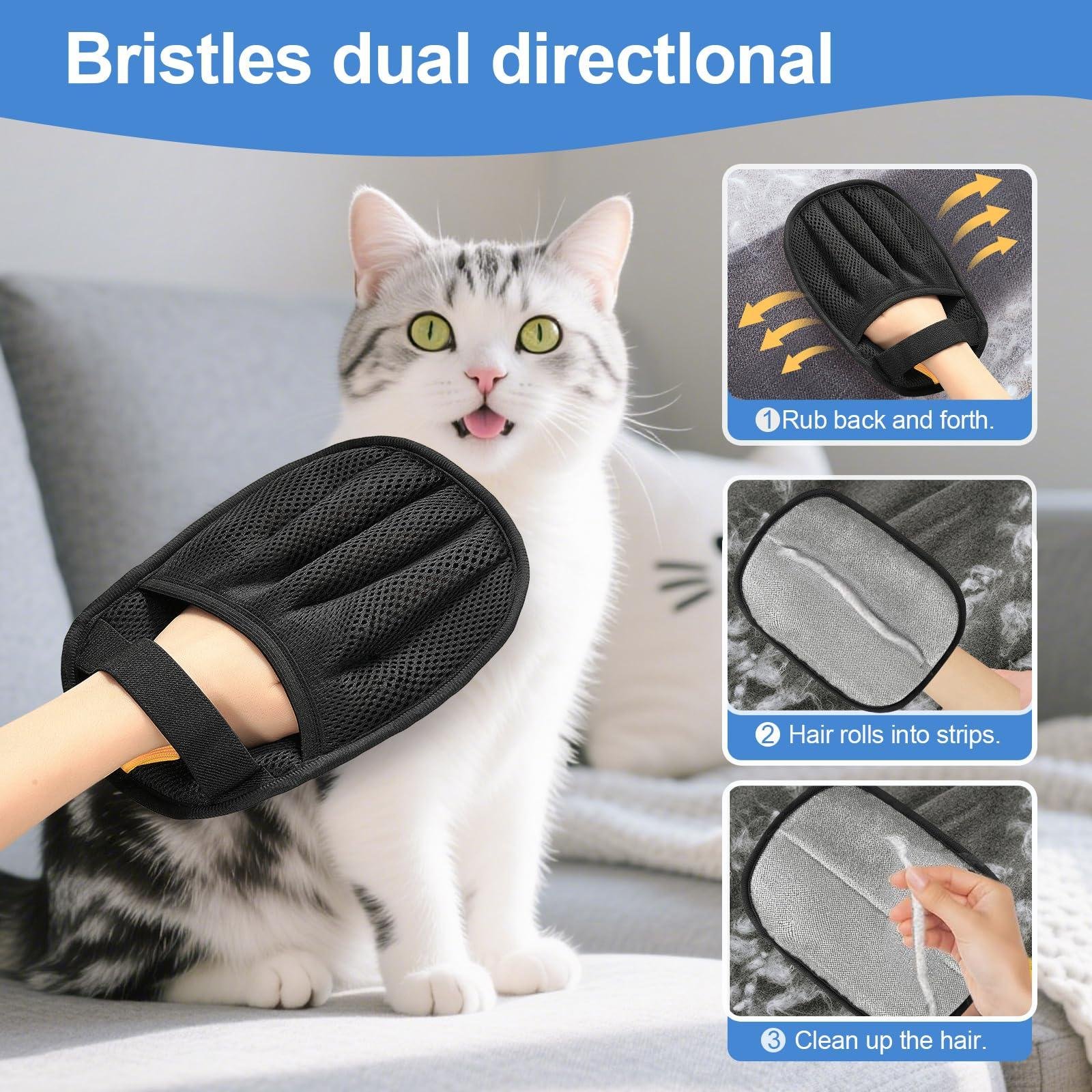 Gentle Pet Hair Remover Glove