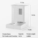 Fluffo Serene Nourish Automatic Food & Water Station 2